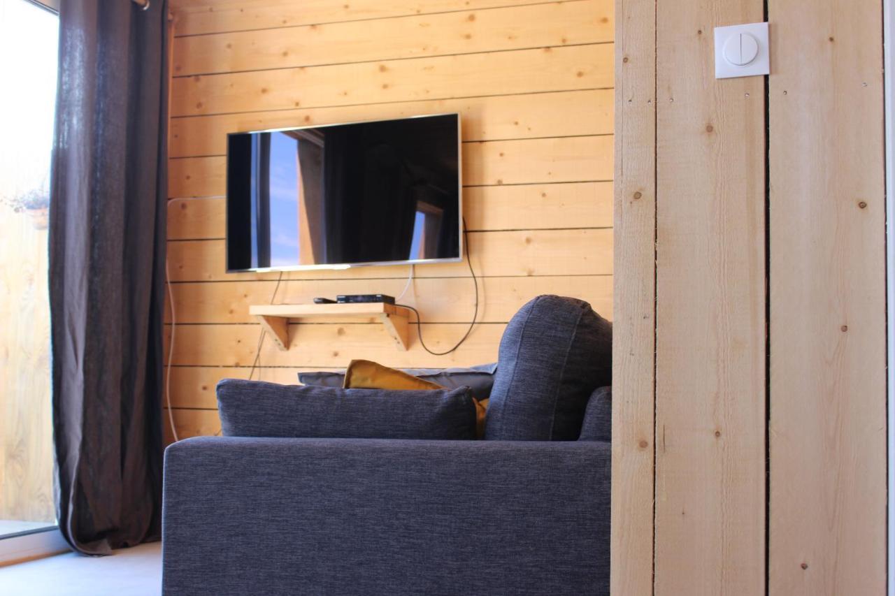 Tiny House Dans Jardin Arbore Perros-Guirec Luaran gambar