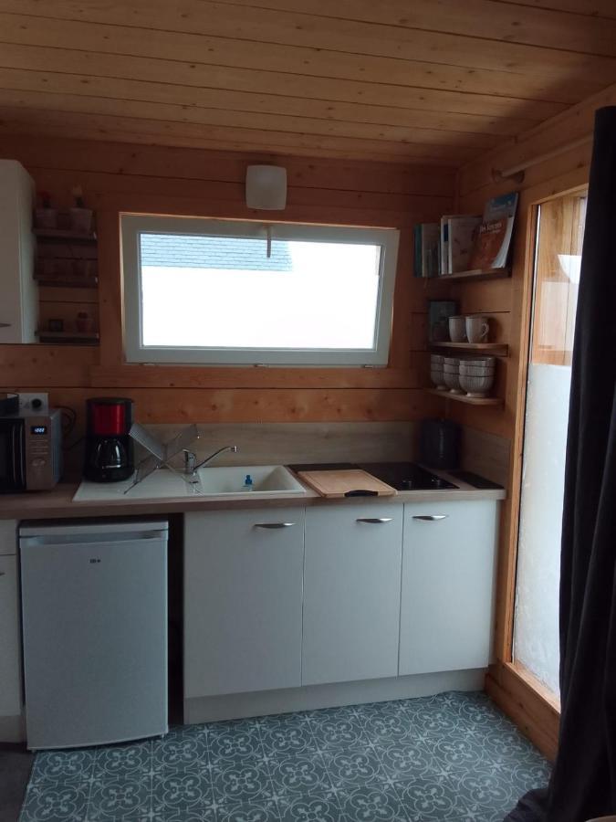 Tiny House Dans Jardin Arbore Perros-Guirec Luaran gambar